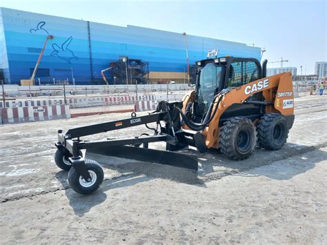 grader blade attached to skid steer|skid loader grader blade attachment.